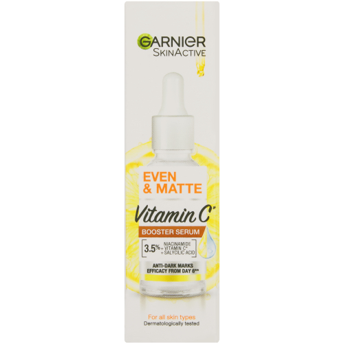 Garnier Even & Matte Vitamin C Booster Serum 15ml - HEMLOCK PHARMACY