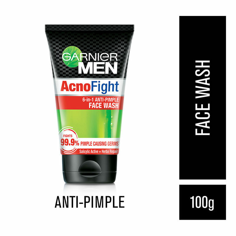 Garnier Men Acno Fight Anti Pimple Face Wash 100g Garnier Men AcnoFight 6 Anti-Pimple Face Wash 100g - Image 1