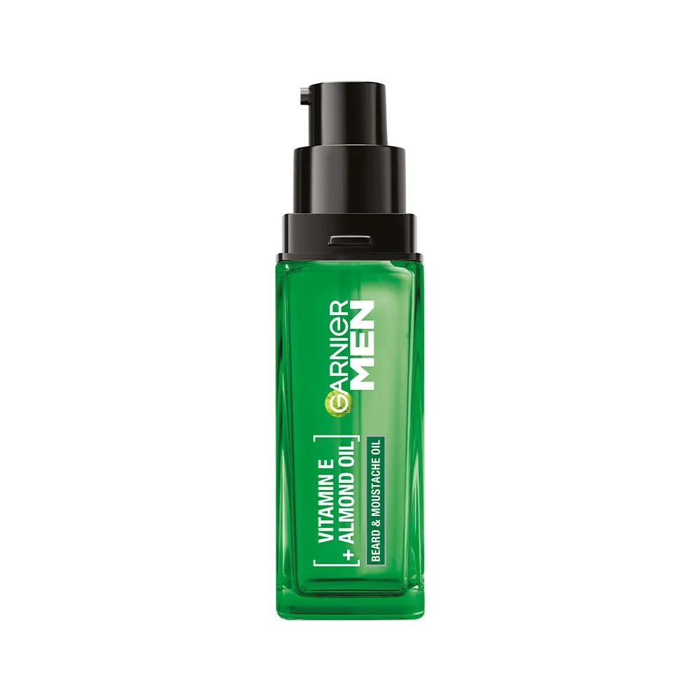Garnier Men Strong Beard & Moustache Oil 30ml Garnier Men Strong Beard & Moustache Oil 30ml - Image 1