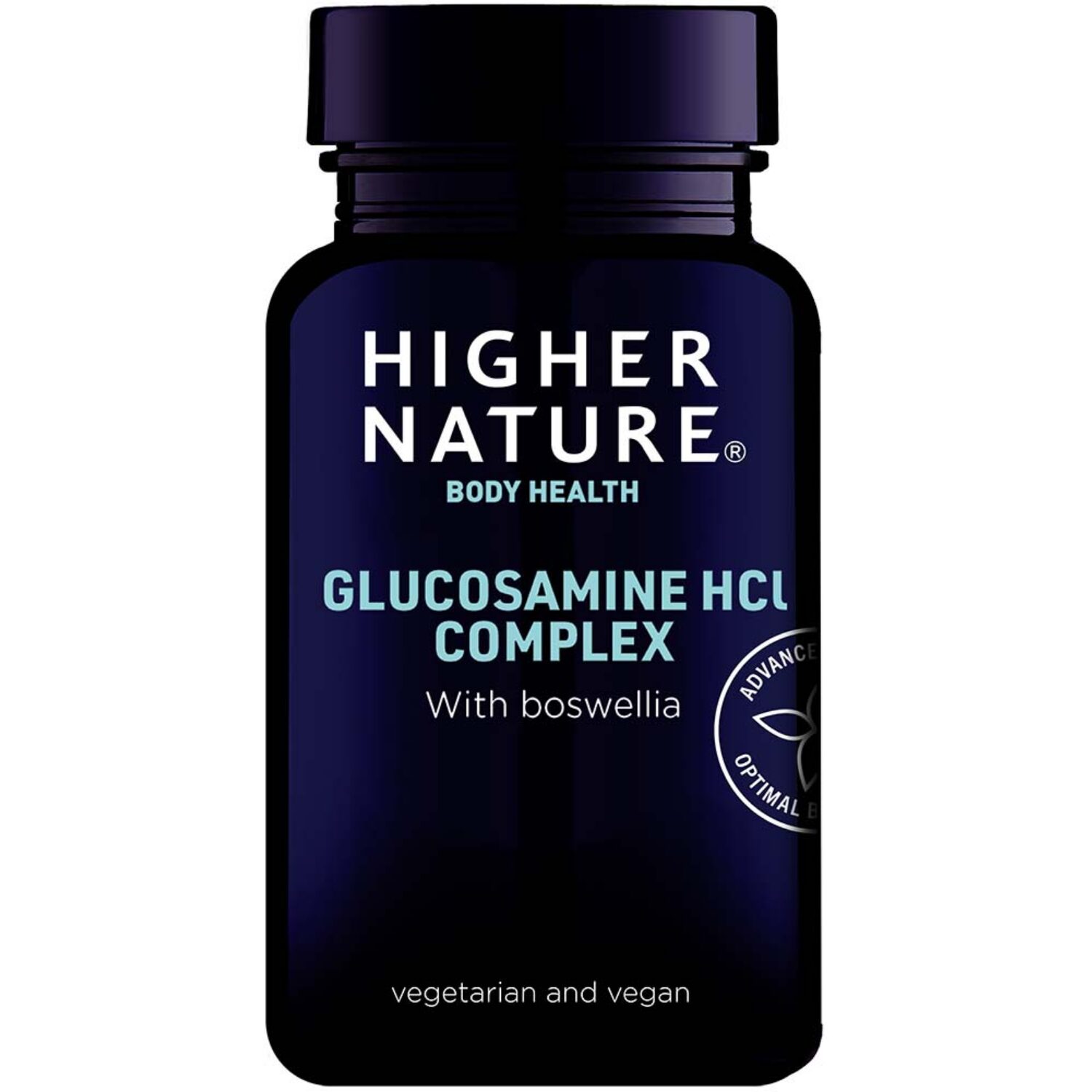 Glucosamine HCL Complex with Boswellia Tabs 90's Higher Nature Glucosamine HCL Complex with Boswellia 90's - Image 1