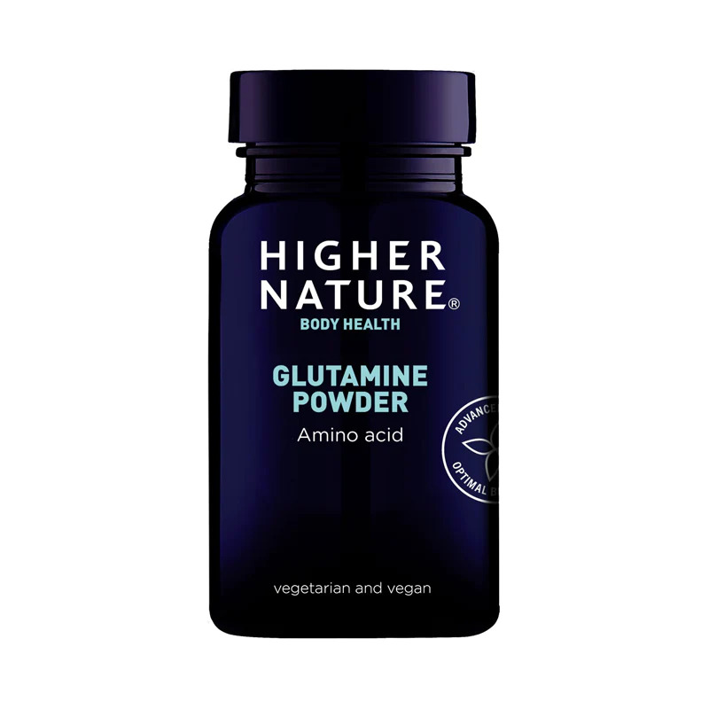 Higher Nature Glutamine Powder 100g Higher Nature Glutamine Powder 100g - Image 1