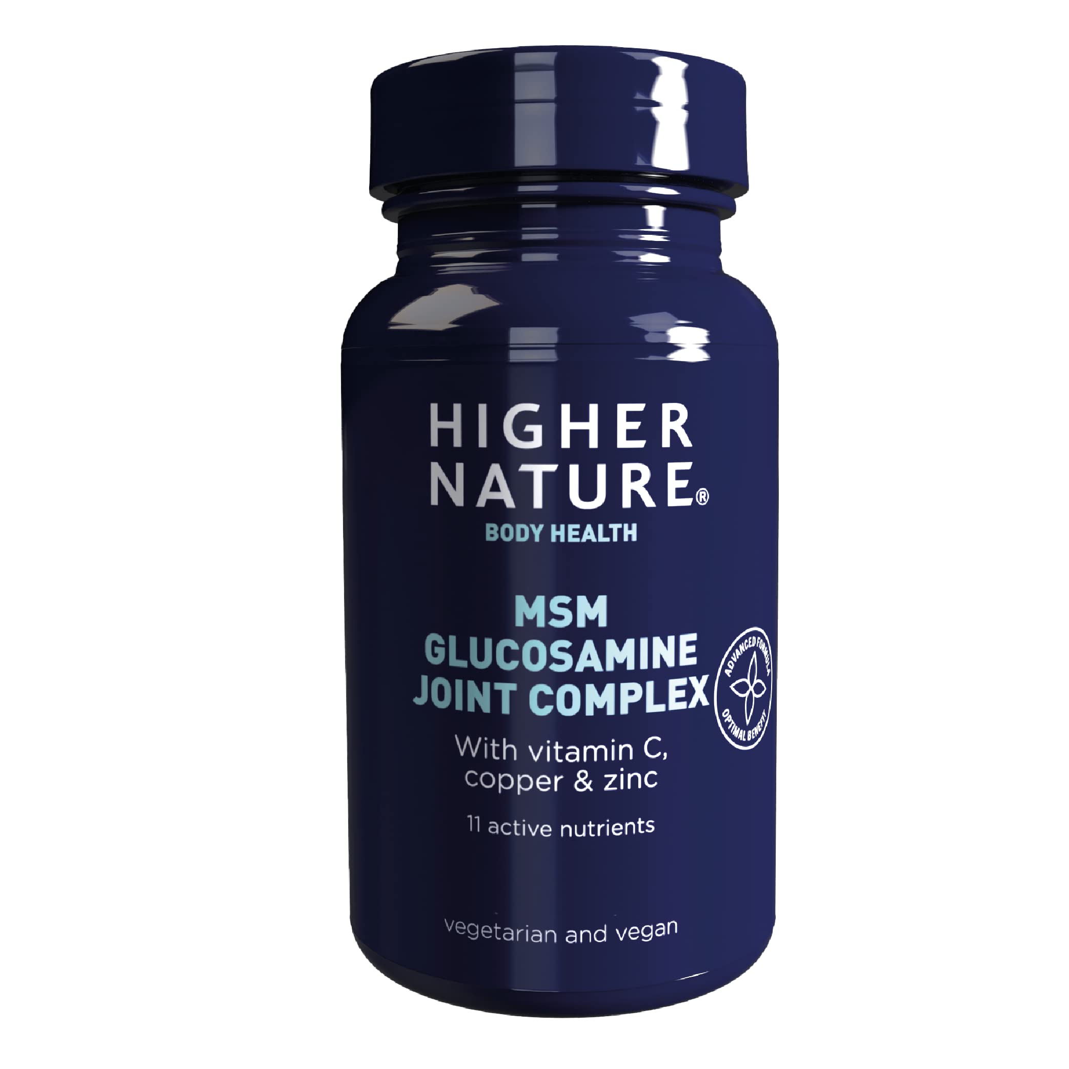 Higher Nature MSM Glucosamine Joint Complex 90's Higher Nature MSM Glucosamine Joint Complex 90's - Image 1