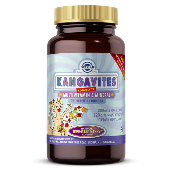 Solgar Kangavites Multivitamin & Mineral Chewable Tablets Solgar Kangavites Multivitamin & Mineral Chewable Tablets