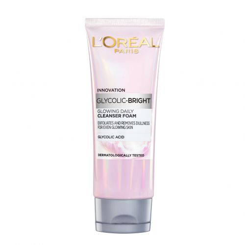 Loreal GLYCOLIC-BRIGHT Glowing Daily Cleanser Foam 100ml Loreal GLYCOLIC-BRIGHT Glowing Daily Cleanser Foam 100ml - Image 1