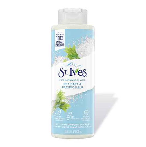 St. Ives Exfoliating Sea Salt & Pacific Kelp Body Wash St. Ives Exfoliating Sea Salt & Pacific Kelp Body Wash 473ml - Image 1