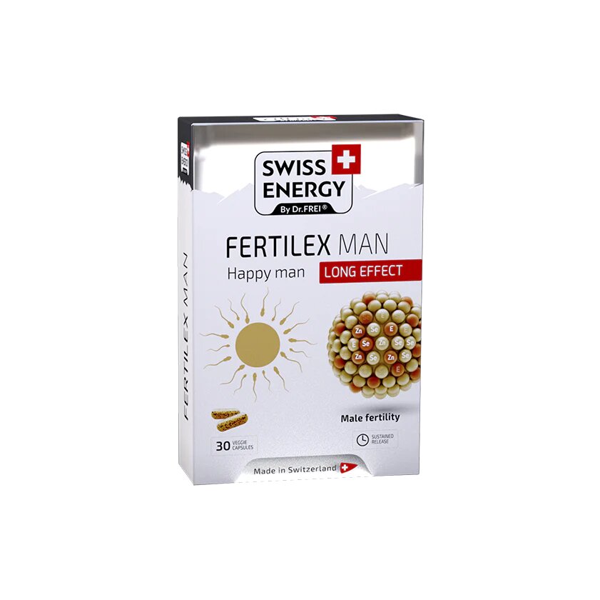 Swiss_Energy-FERTILEX_MAN Swiss Energy Fertilex Man Vegan SR Capsules 30's - Image 1