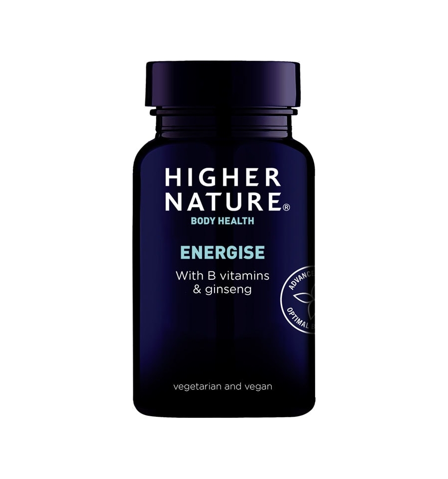 b-vital-vitamin-b-complex-90-vegetarian-tablets-higher-nature Higher Nature Energize (B-Vital) 90's - Image 1