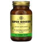 Solgar Ginkgo Biloba 60 mg Extract |120 vegetable capsules