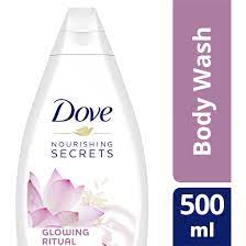 Dove Shower Body Wash Glowing Lotus 500ml Dove Shower Body Wash (Glowing Lotus) 500ml - Image 1