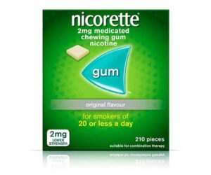 Nicorette Chewing Gum - Nicotine Gum Original 210's