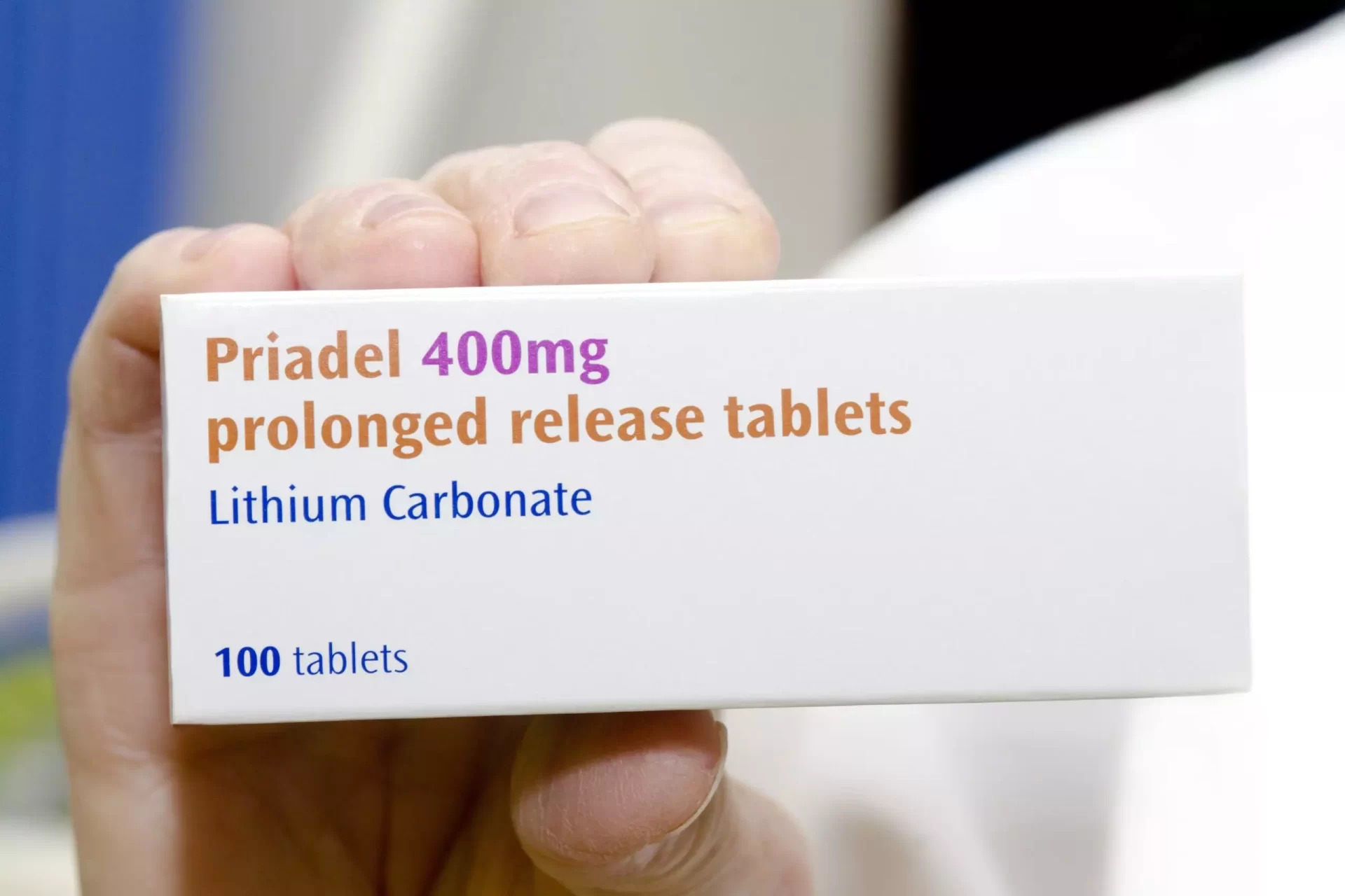 PRIADEL tablets PRIADEL 400mg (Lithium Carbonate) tablets 100's - Image 1