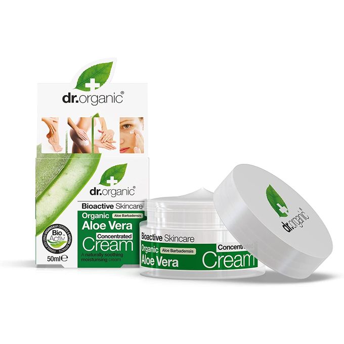 Dr Organic Aloe Vera Cream 50ml Dr Organic Aloe Vera Cream 50ml - Image 1