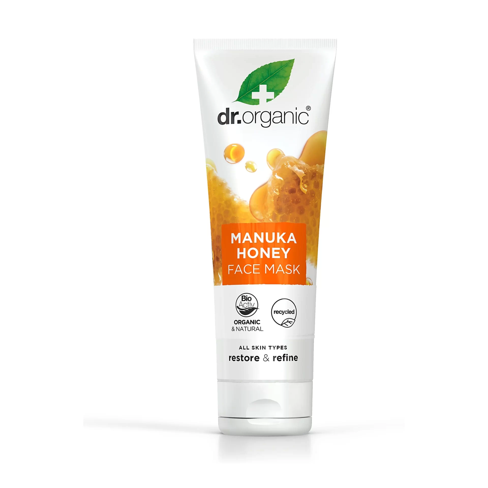 Dr Organic Manuka Honey Face Mask 125ml Dr Organic Manuka Honey Face Mask 125ml - Image 1