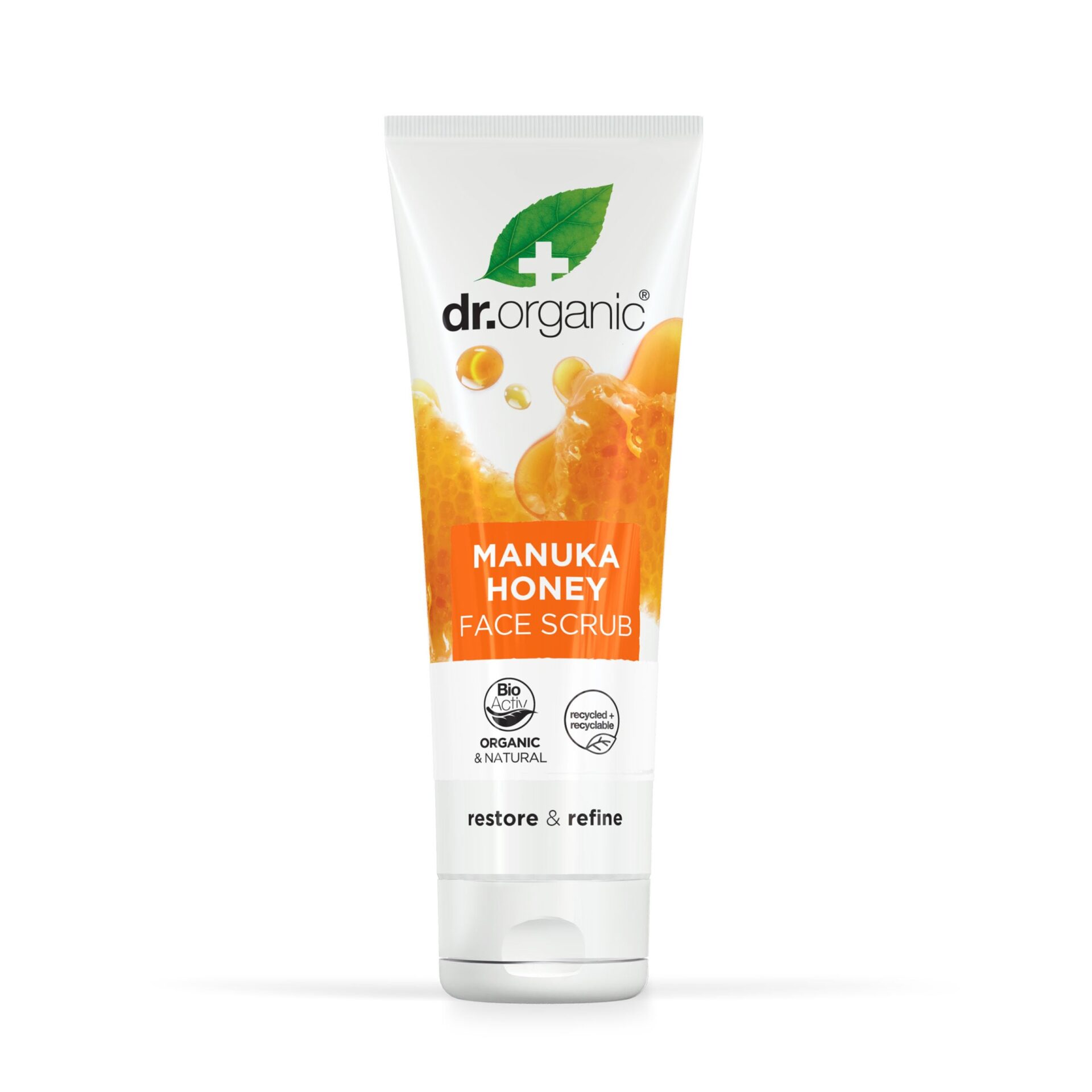 Version 1.0.0 Dr Organic Manuka Honey Face Scrub 125ml - Image 1