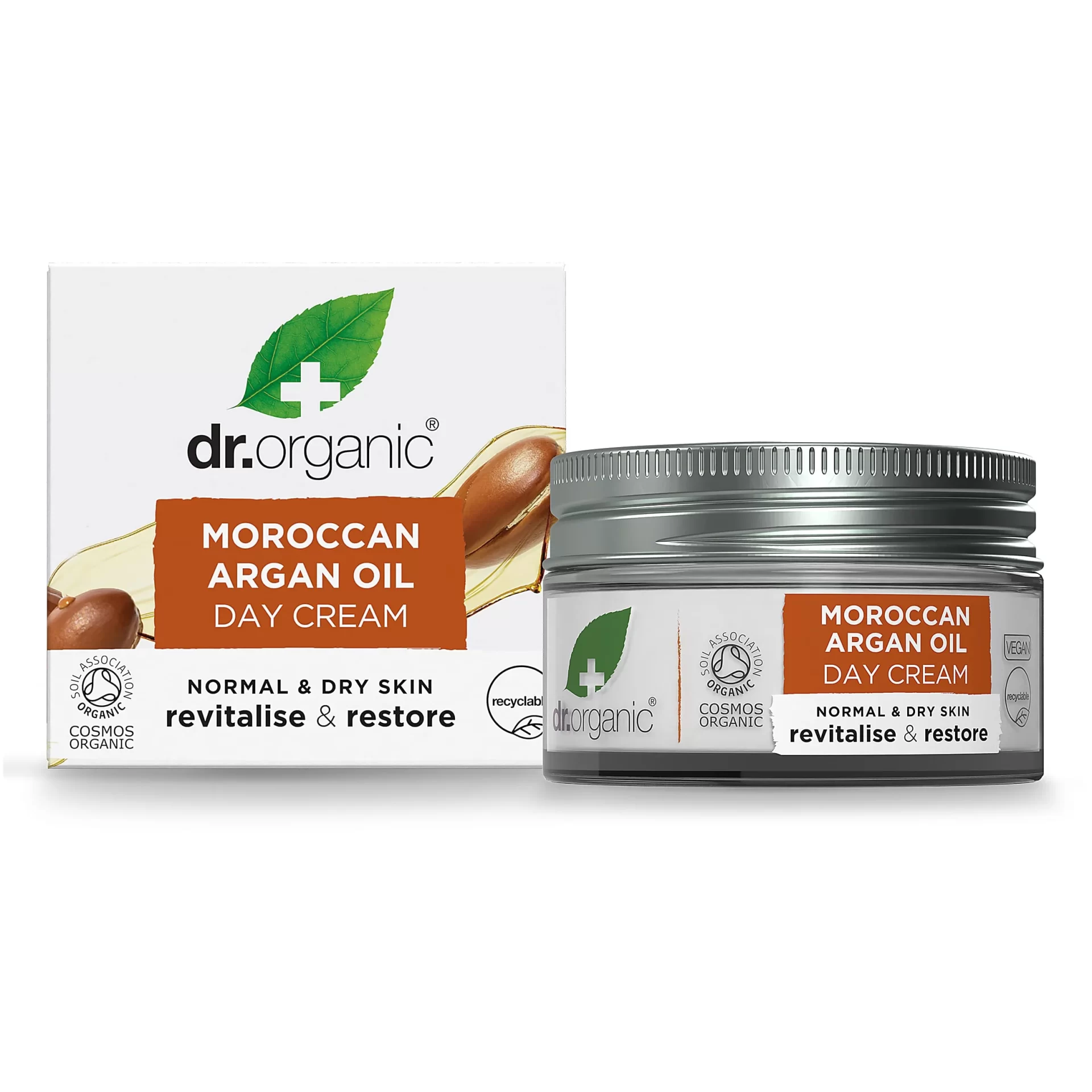 Dr Organic Moroccan Argan Oil Day Cream 50ml Dr Organic Moroccan Argan Oil Day Cream 50ml - Image 1