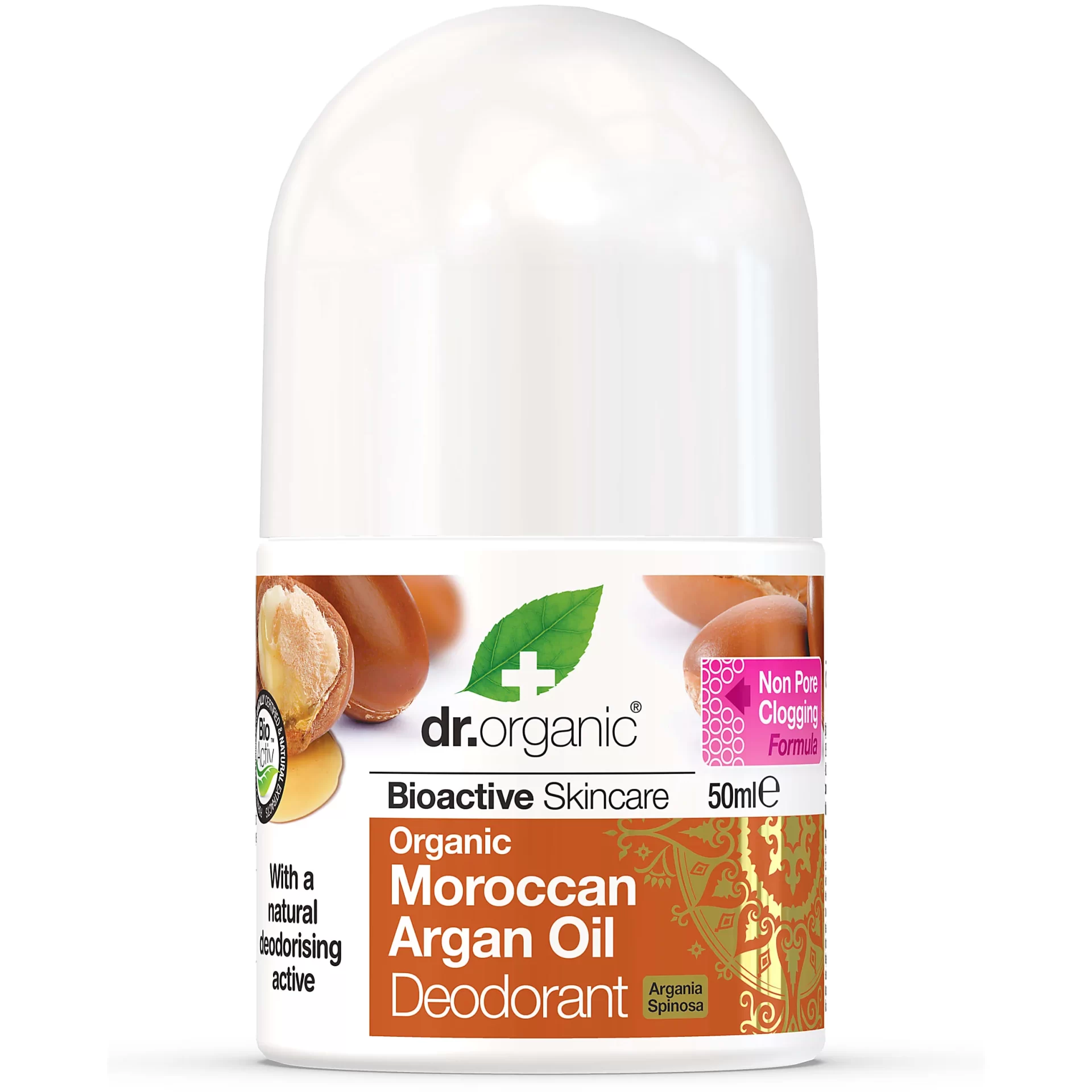 Dr Organic Moroccan Argan Oil Deodorant 50ml Dr Organic Moroccan Argan Oil Deodorant 50ml - Image 1
