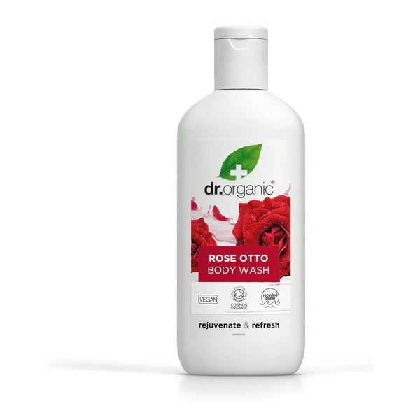 Dr Organic Rose Otto Body Wash 250ml Dr Organic Rose Otto Body Wash 250ml - Image 1