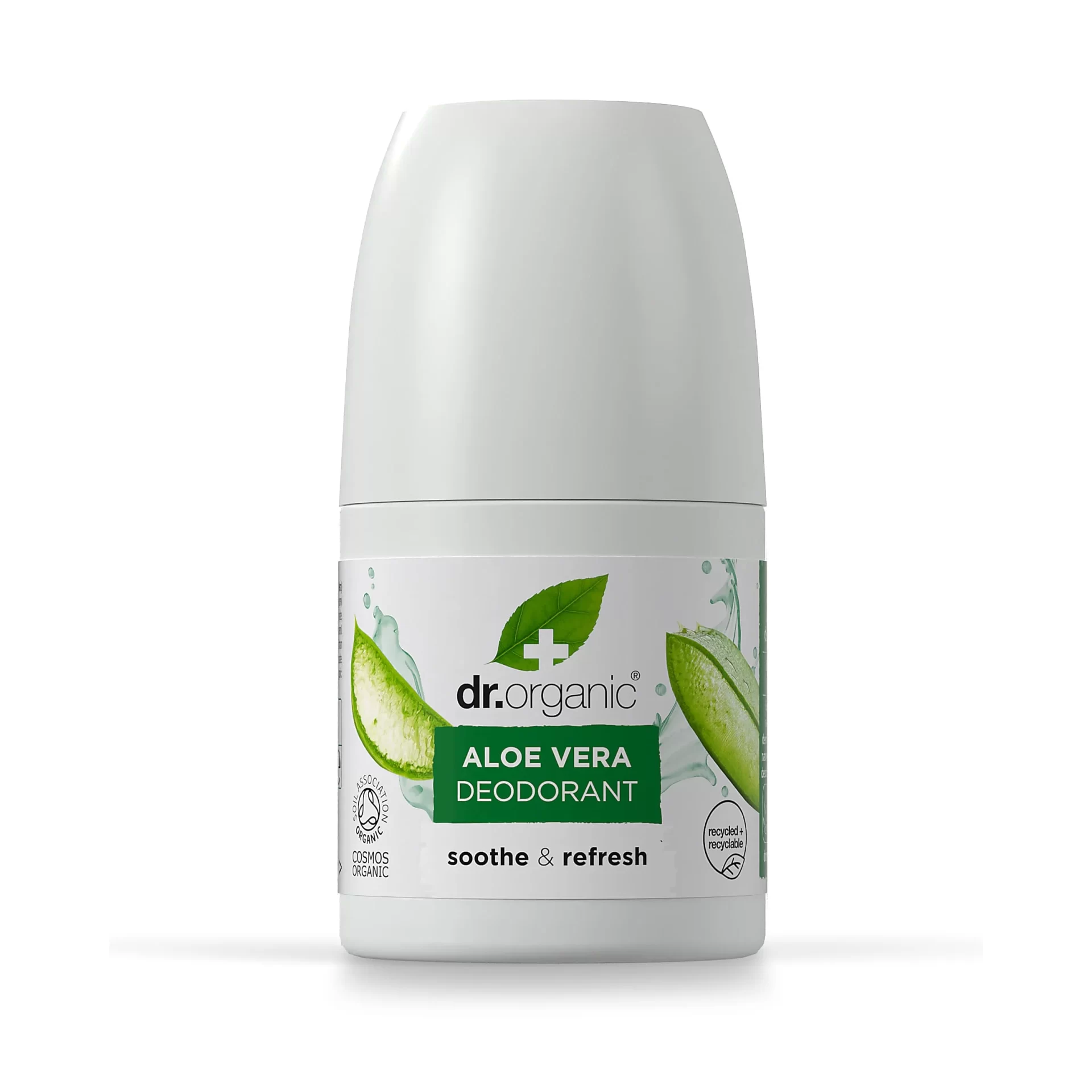 Dr. Organic Aloe Vera Deodorant 50ml Dr. Organic Aloe Vera Deodorant 50ml - Image 1