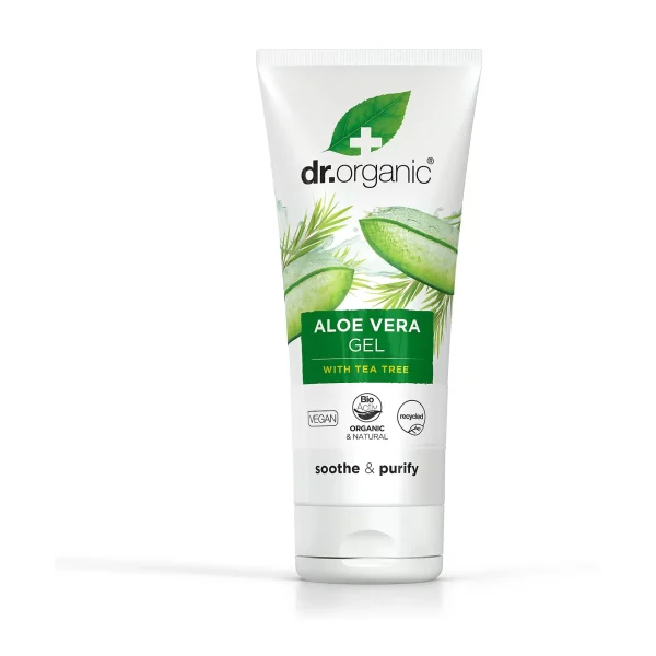 Dr. Organic Aloe Vera Gel with Tea Tree/Arnica 200ml
