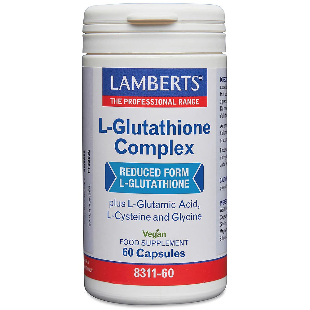 Lamberts L Gluthathione Complex 60's Lamberts L Gluthathione Complex 60's - Image 1