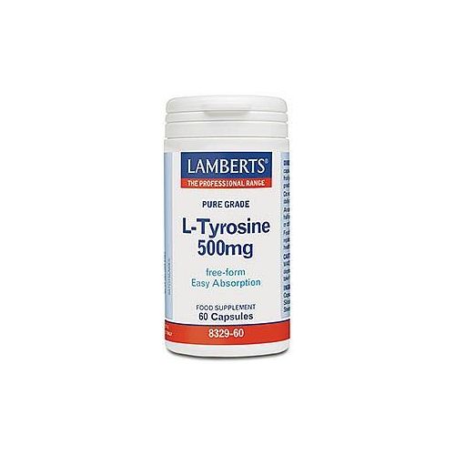 Lamberts L-Tyrosine 60's Lamberts L-Tyrosine 60's - Image 1