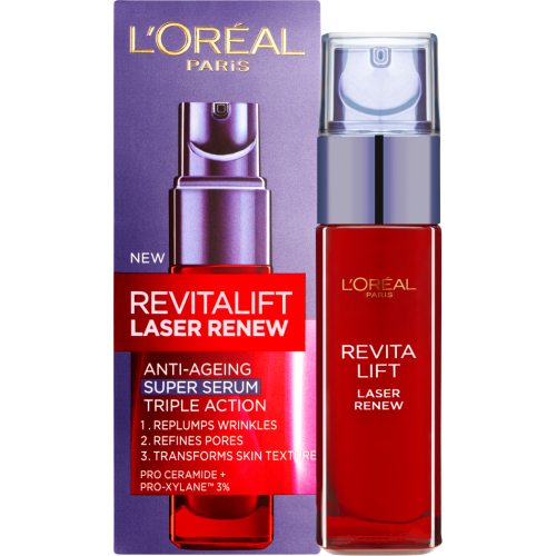 Loreal Revitalift LASER Renew Anti-Ageing Super Serum 30ml Loreal Revitalift LASER Renew Anti-Ageing Super Serum 30ml - Image 1