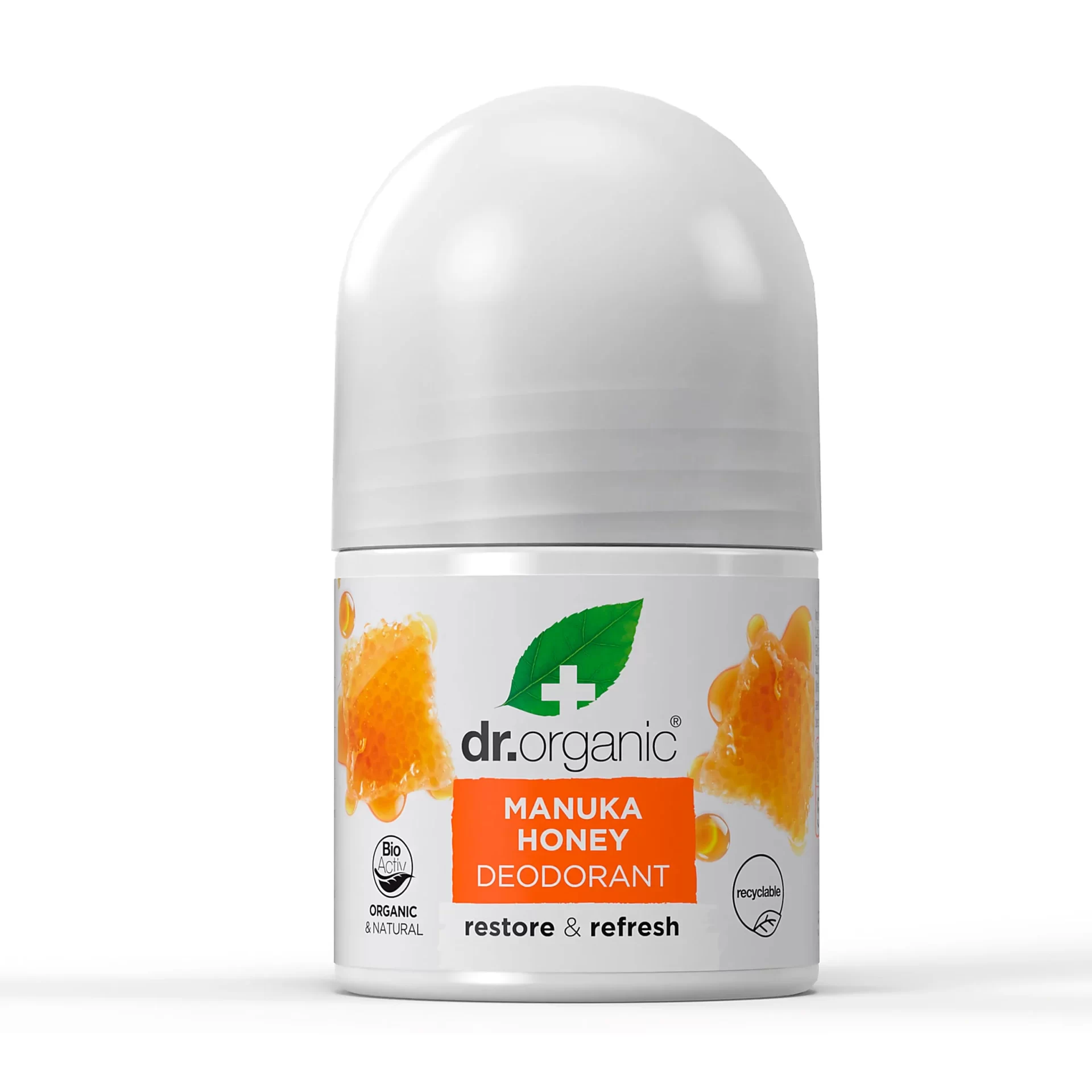 Manuka Honey Deodorant 50ml Dr Organic Manuka Honey Deodorant 50ml - Image 1
