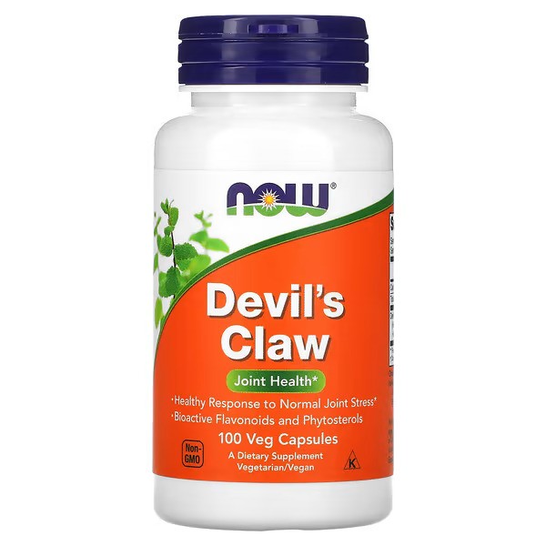 NOW Foods, Devil's Claw, 100 Veg Capsules NOW Foods, Devil's Claw, 100 Veg Capsules - Image 1