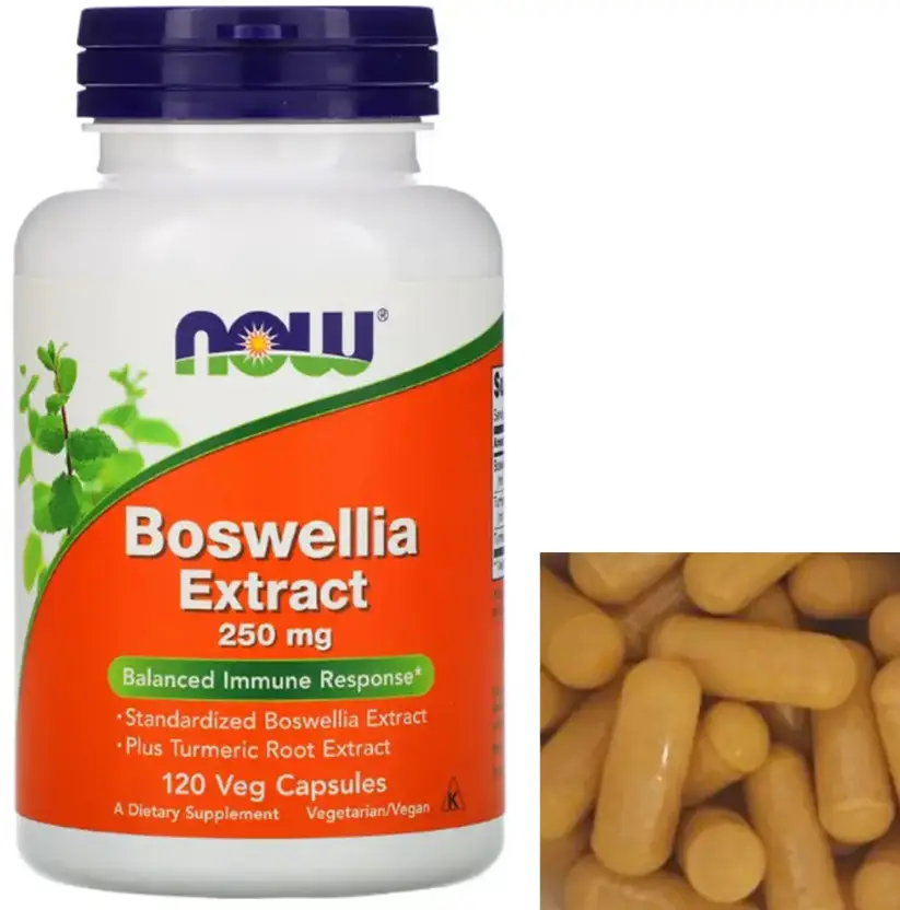 Now Boswellia Extract 250mg Vcaps 120's Now Boswellia Extract 250mg Vcaps 120's - Image 1