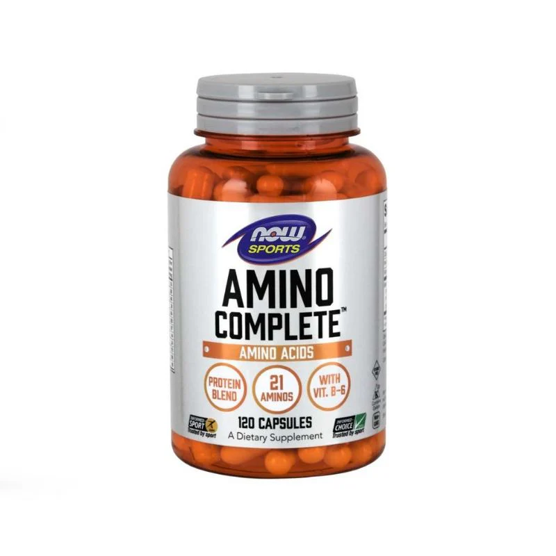 Now-Foods-Amino-Complete NOW Amino Complete Caps 120's - Image 1