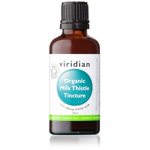 Viridian Milk Thistle Tincture Organic 50ml Viridian Milk Thistle Tincture Organic 50ml - Image 1