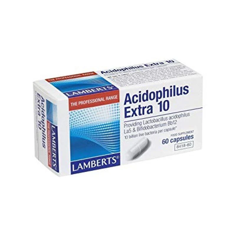 lamberts Acidophilus Extra 10 Caps 60's Lamberts Acidophilus Extra 10 Caps 60's - Image 1