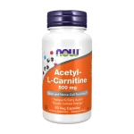 NOW Foods Acetyl L Carnitine 500mg 50's