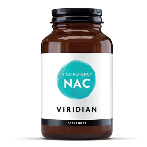 viridian NAC 600mg High Potency Vcaps 60's Viridian NAC 600mg High Potency Vcaps 60's - Image 1
