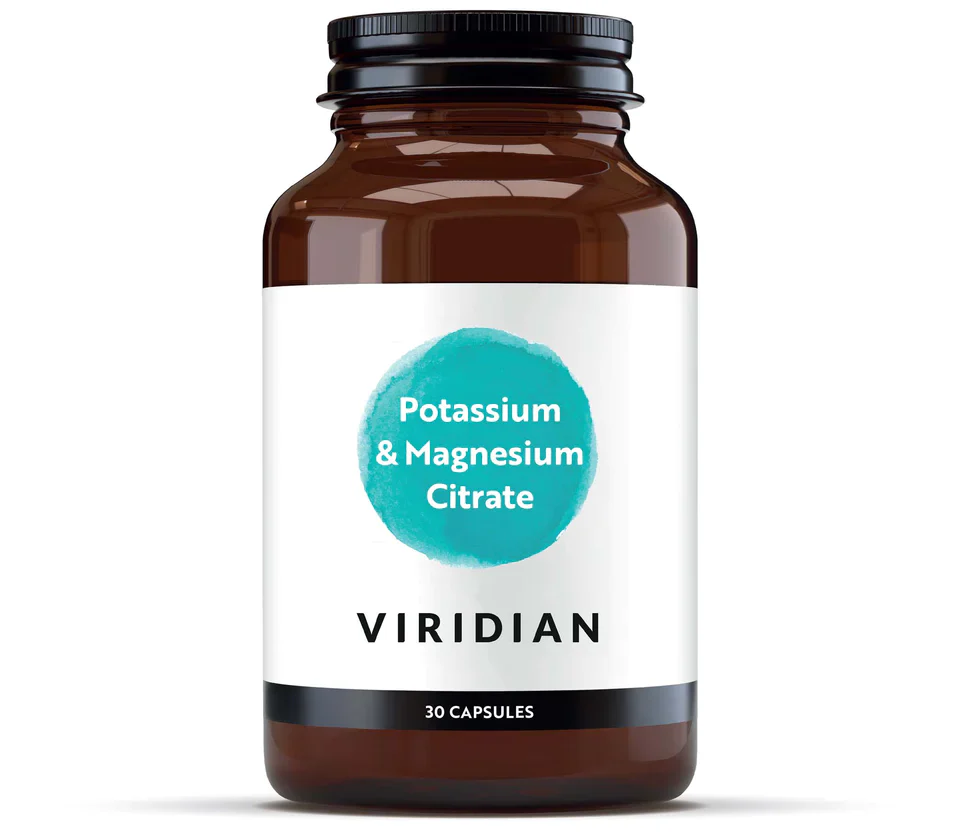 viridian Potassium -Magnesium Citrate Vcaps 30's Viridian Potassium/Magnesium Citrate Vcaps 30's - Image 1