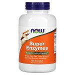 NOW Foods, Super Enzymes, 180 Capsules