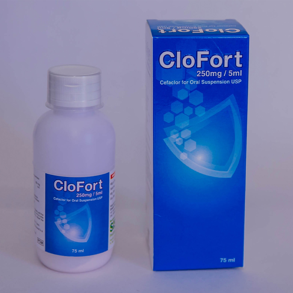Clofort 250mg Suspension 75ml Clofort 250mg Suspension 75ml - Image 1