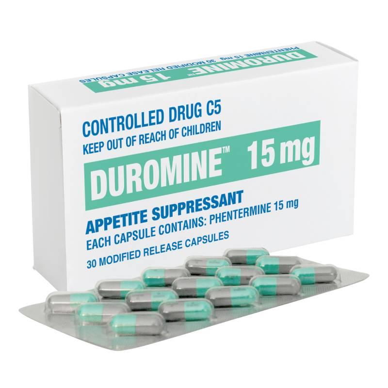 DUROMINE 15MG TABS 30`S Duromine 15mg Capsules 30's - Image 1