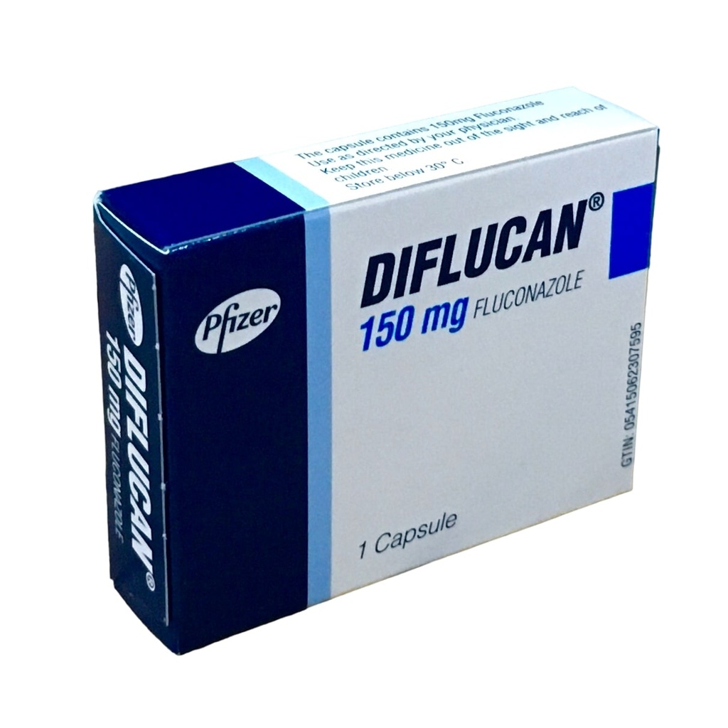 Diflucan Capsules Diflucan Capsules (fluconazole) 150mg 1's - Image 1
