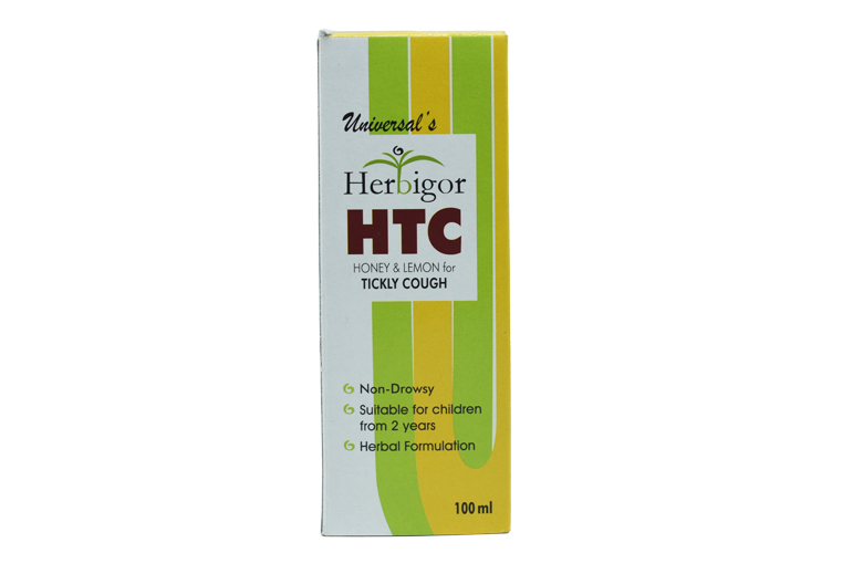 Herbigor Syrup (Honey & Lemon Cough Syrup) Herbigor HTC 100ml - Image 1