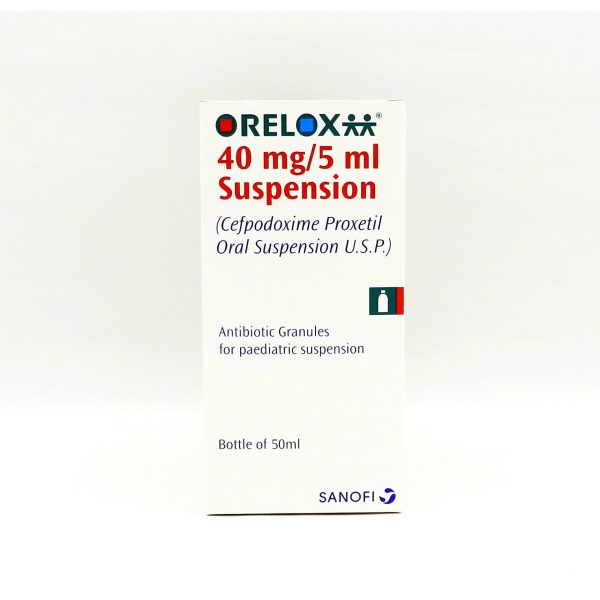 Orelox Dry Susp 40mg/5ml 50ml