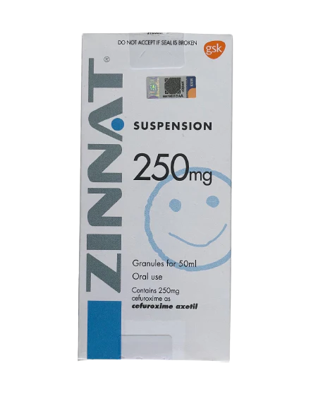 Zinnat Suspension 250mg-5ml 50ml Zinnat Suspension 250mg/5ml 50ml - Image 1