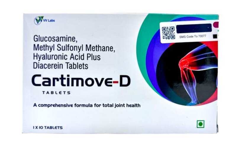 Cartimove-D Tablets Cartimove-D Tablets 10's - Image 1