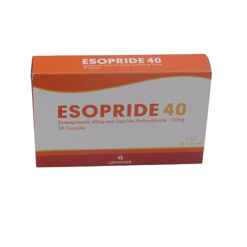 Esopride 40mg Capsules Esopride 40mg Capsules 30's - Image 1