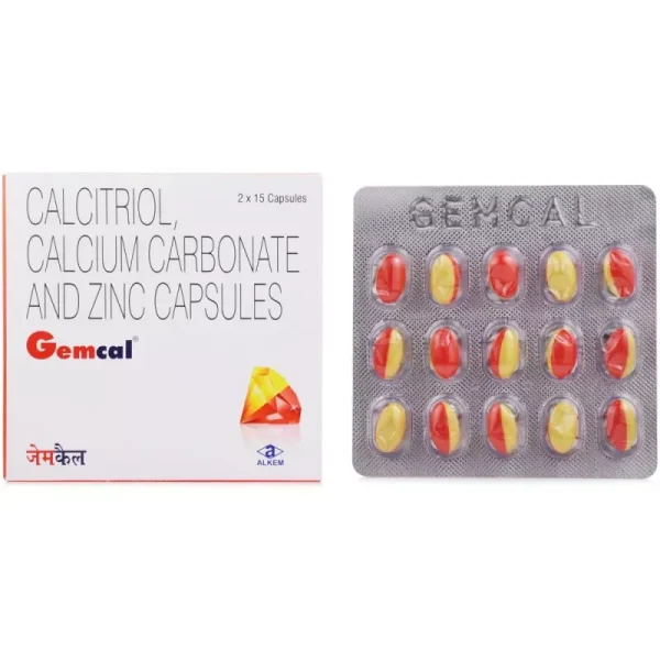 Gemcal Soft Gel Capsules 30's