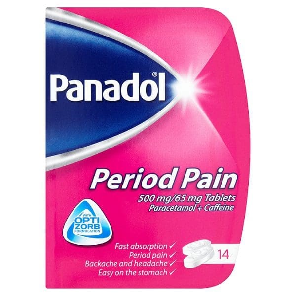Panadol Period Pain Tablets 14's Panadol Period Pain Tablets 14's - Image 1