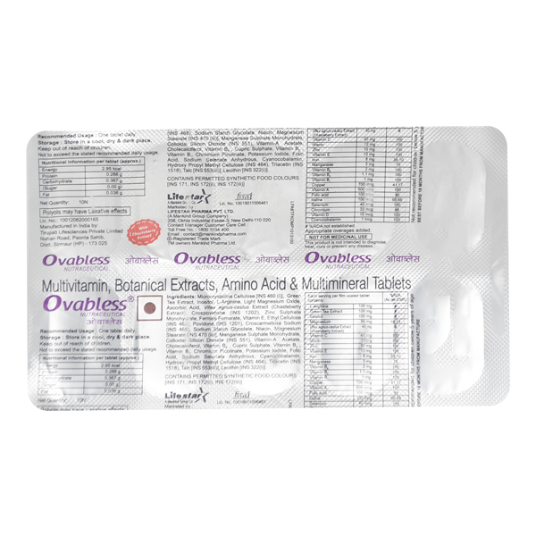 ovabless_tablet_10s Ovabless Tablets 10's - Image 1