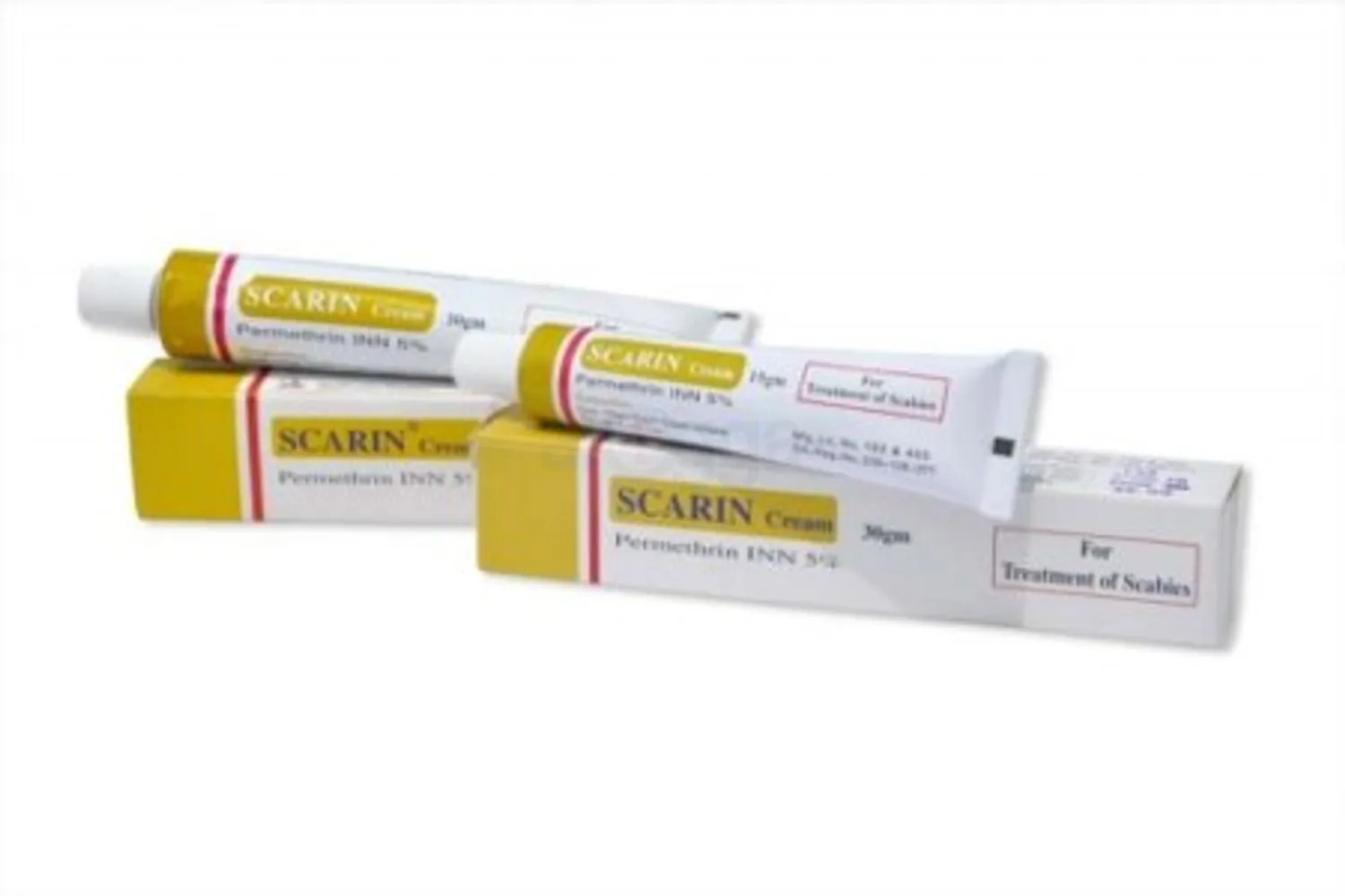 Scarin (Permethrin 5%) Cream Scarin (Permethrin 5%) Cream - Image 1