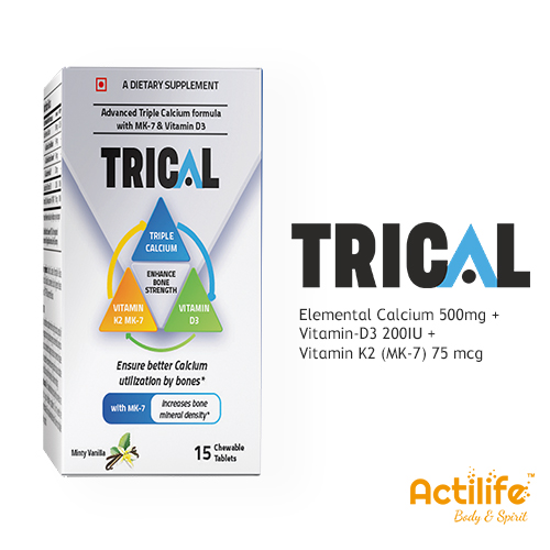 TRICAL CHEWABLE TABS 15'S Trical Chewable Tablets (15's) - Image 1