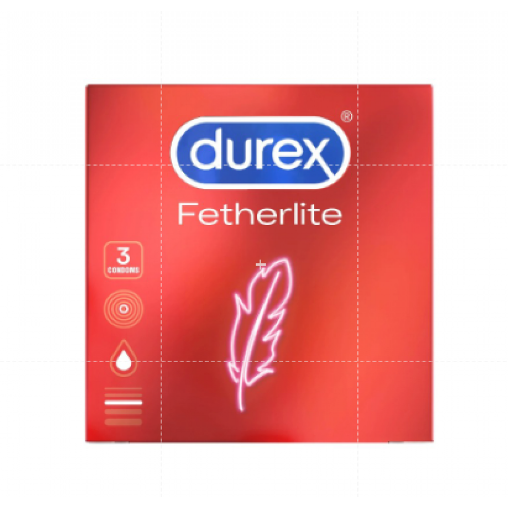 DUREX FETHERLITE 3`S Durex Fetherlite condoms 3's - Image 1